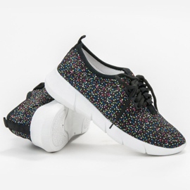 Bona Încălțăminte sport cu buline negru 1 Bona Încălțăminte sport cu buline negru 1