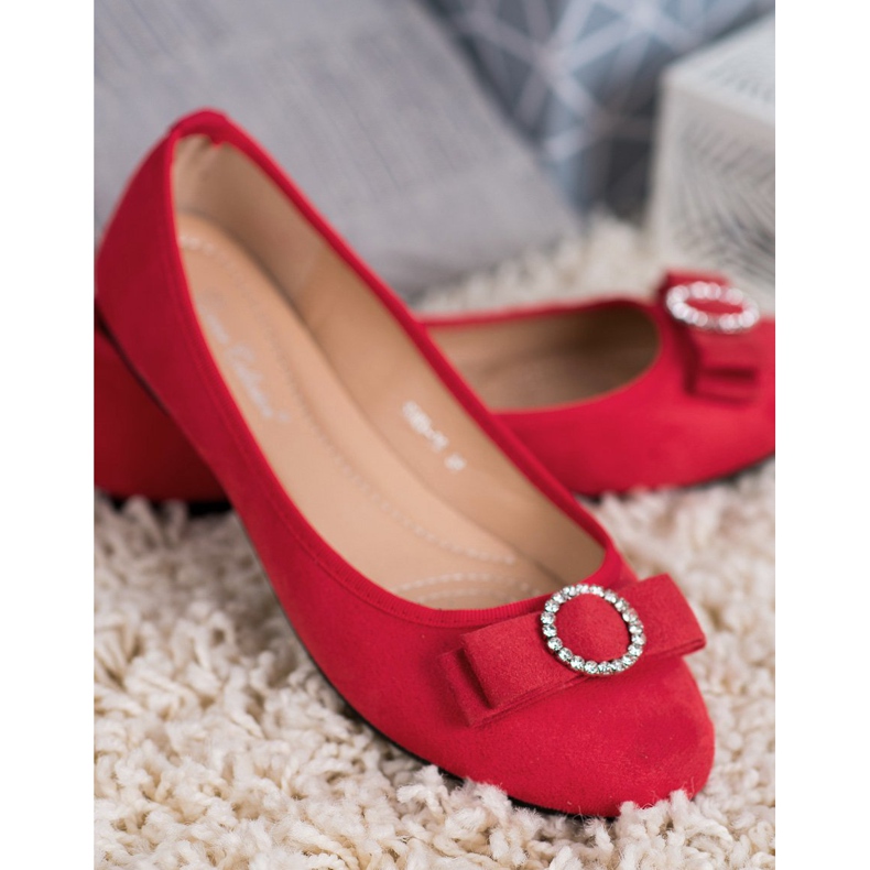 Comer Balerine roșii roșu 2