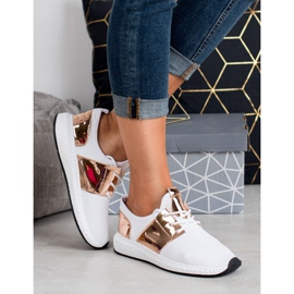 SHELOVET Pantofi sport la modă alb 2