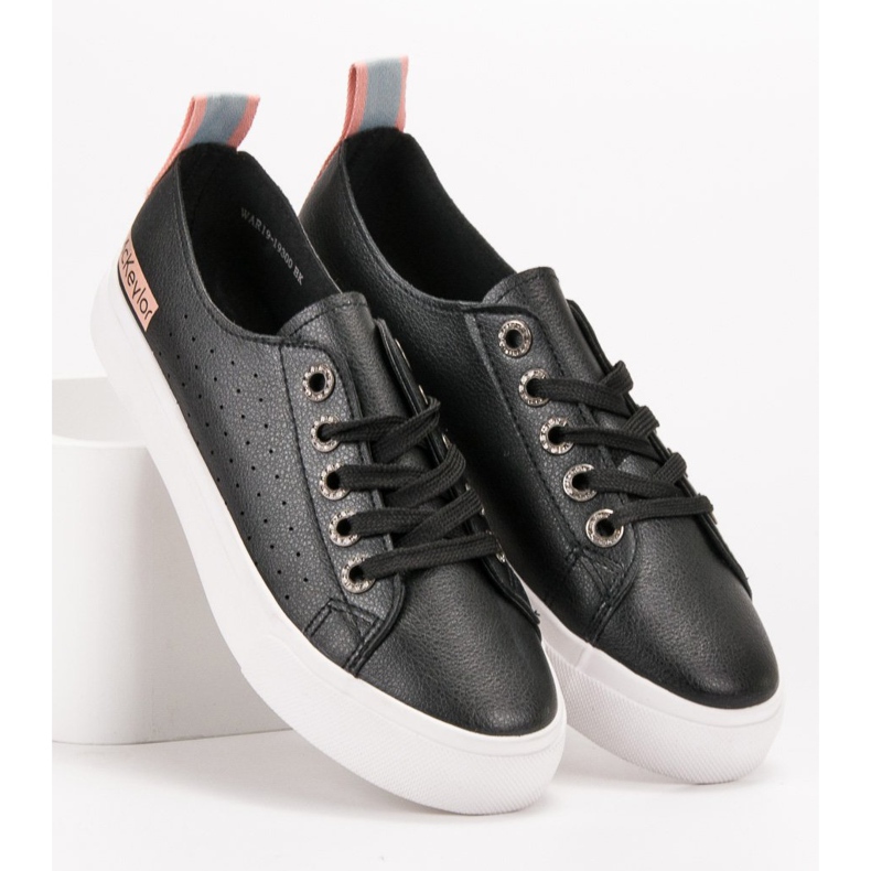 Adidași negri MCKEYLOR negru 2