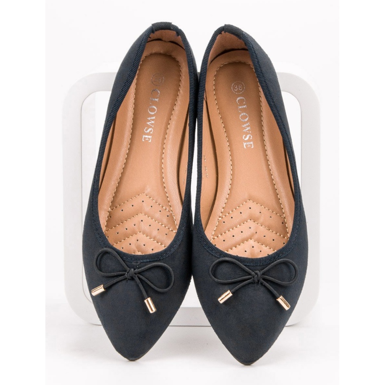 Clowse Ballerina In Spitz negru 1