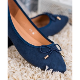 Clowse Ballerina In Spitz albastru 3