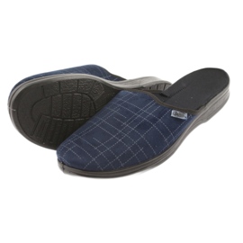 Încălțăminte pentru bărbați Befado pu 089M409 negru albastru marin 4
