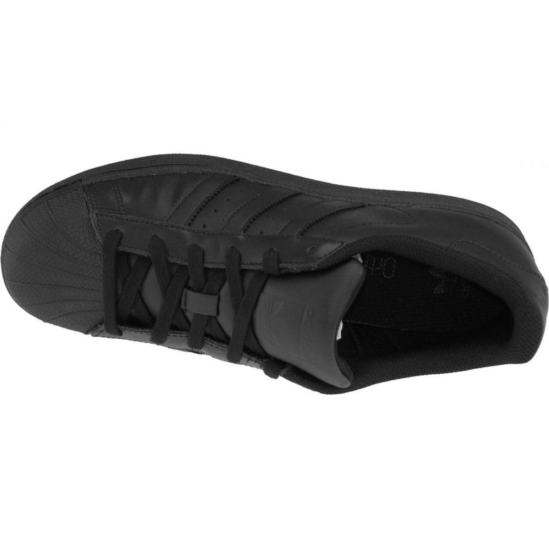Pantofi Adidas Superstar J Foundation Jr B25724 negru 2