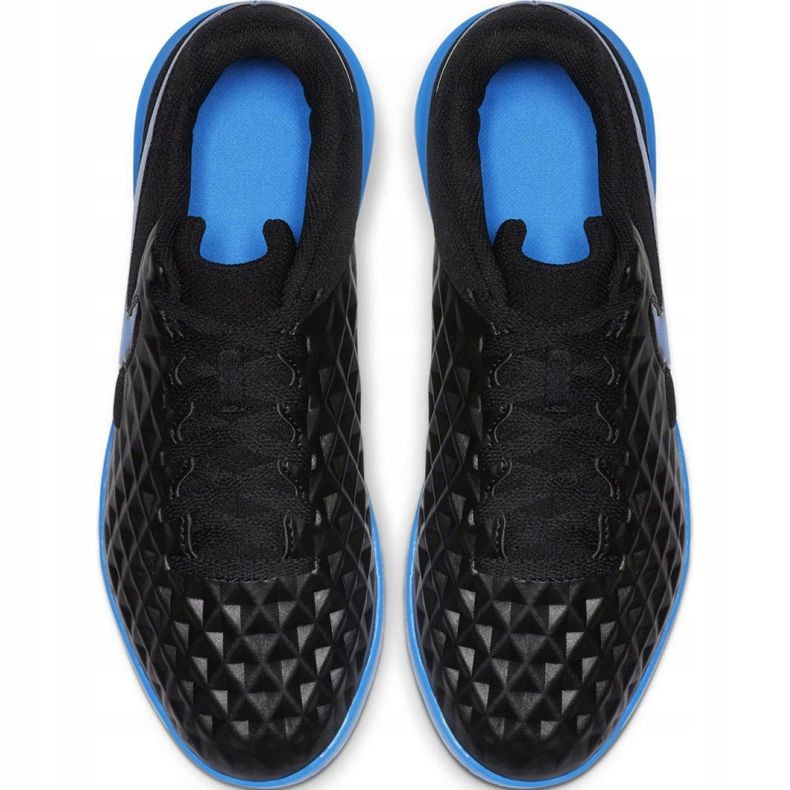 Pantofi de fotbal Nike Tiempo Legend 8 Club Ic Jr AT5882 004 negru 1