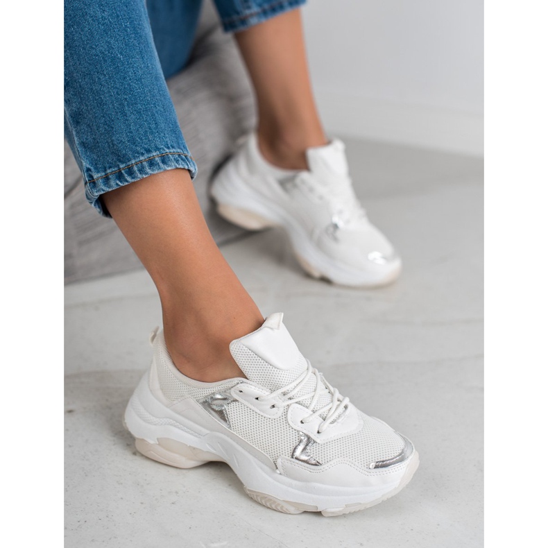 Small Swan Adidași casual alb 2