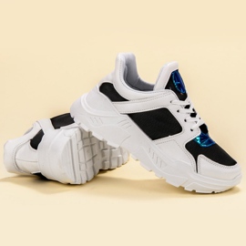 GUAPISSIMA Adidași la modă alb multicolor 1