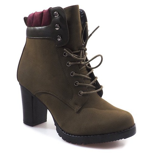 Tied Boots Workers A-151 Verde 1