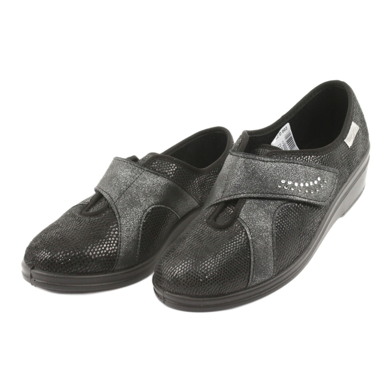 Pantofi de damă Befado pu 032D002 negru gri 3
