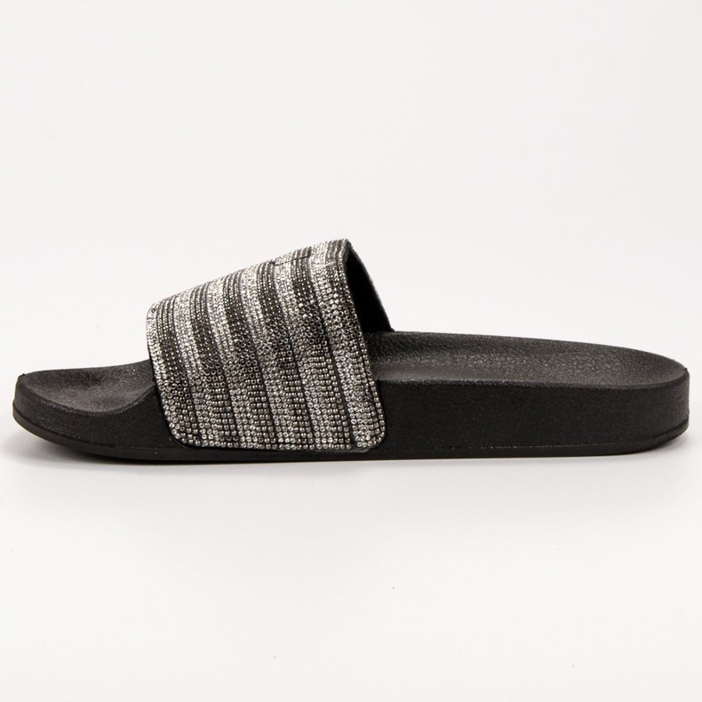 SHELOVET Papuci de cauciuc negru gri 1