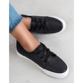 SHELOVET Broguri negre negru 1