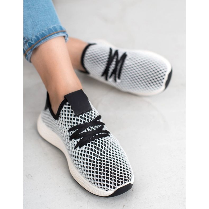 SHELOVET Încălțăminte la modă alb negru 2