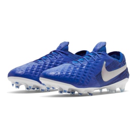 Ghete de fotbal Nike Legend 8 Elite Fg M AT5293-414 albastru albastru 1