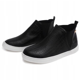 Încălțăminte cu toc înalt Creepers 5773 Negru 1