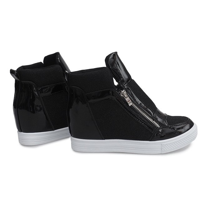 Adidași Wedge TL020-2 NEGRU / ALB 1