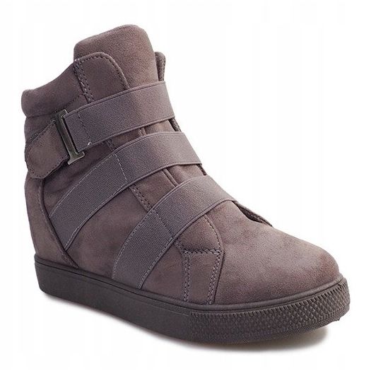 Adidași cu Elastic XY-297 Gri 1