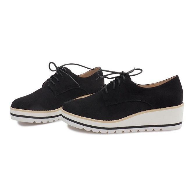 Pantofi de jazz pe o pană LM-029 Negru 1