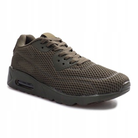 Pantofi sport cu plasă verde multicolor 1 Pantofi sport cu plasă verde multicolor 1