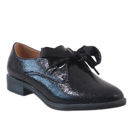 Pantofi negri cu lacuri L7100 negru 1