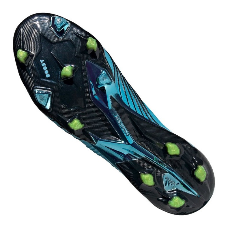Ghete de fotbal Adidas Predator 19+ Fg M F35613 albastru albastru 2 Ghete de fotbal Adidas Predator 19+ Fg M F35613 albastru albastru 2