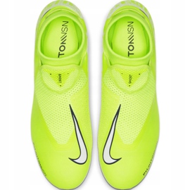 Pantofi de fotbal Nike Phantom Vsn Academy Df FG / MG M AO3258-717 roz galben 1