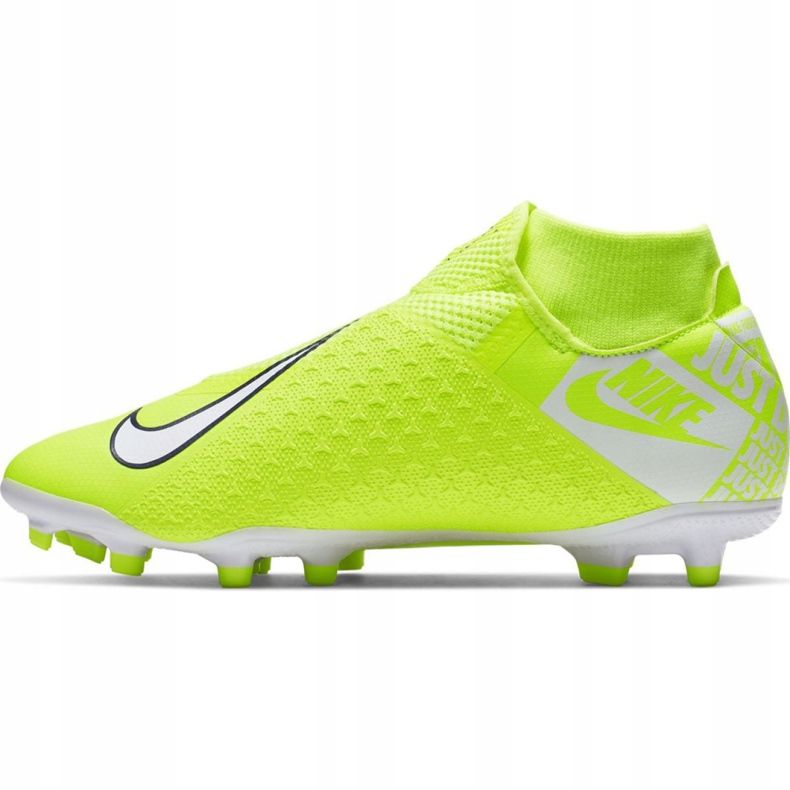 Pantofi de fotbal Nike Phantom Vsn Academy Df FG / MG M AO3258-717 roz galben 2
