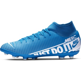 Pantofi de fotbal Nike Mercurial Superfly 7 Club FG / MG M AT7949-414 albastru albastru 2
