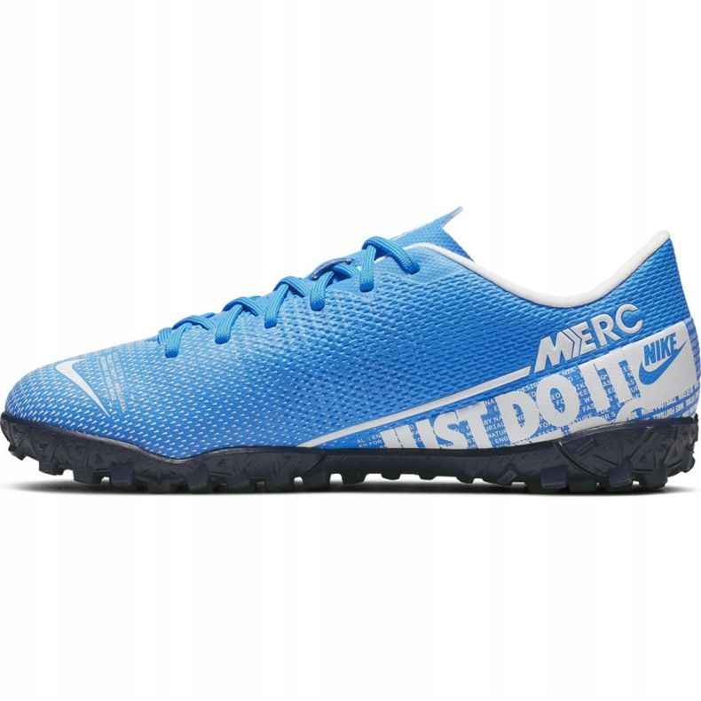 Pantofi de fotbal Nike Mercurial Vapor 13 Academy Tf Jr AT8145 414 albastru 2