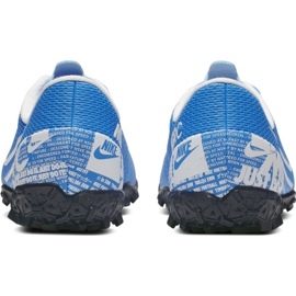 Pantofi de fotbal Nike Mercurial Vapor 13 Academy Tf Jr AT8145 414 albastru 6