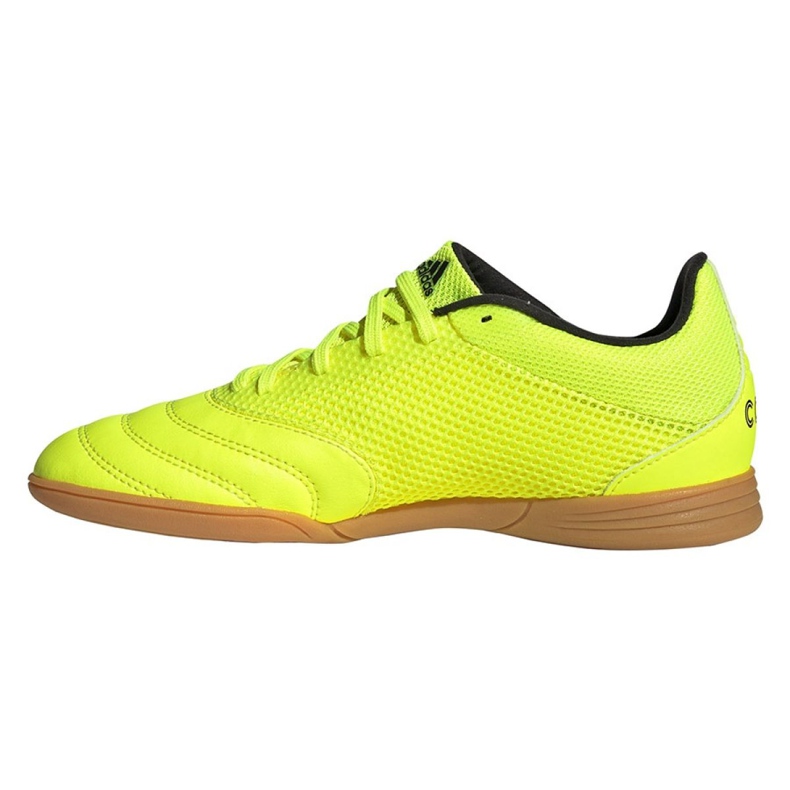 Pantofi Adidas Copa 19.3 In Sala Jr EF0561 galben 1 Pantofi Adidas Copa 19.3 In Sala Jr EF0561 galben 1