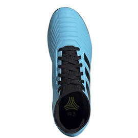 Ghete de fotbal Adidas Predator 19.3 Tf Jr G25803 albastru albastru 2