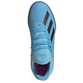 Ghete de fotbal Adidas X 19.3 Tf Jr F35357 albastru albastru 2 Ghete de fotbal Adidas X 19.3 Tf Jr F35357 albastru albastru 2
