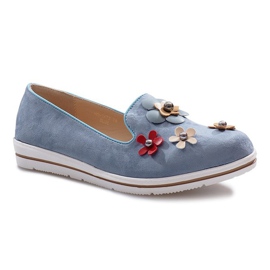 Pene albastre, alunecoase Multi Flower albastru 1