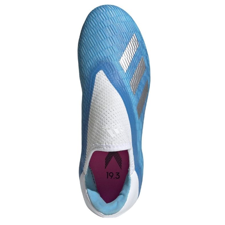 Ghete de fotbal Adidas X 19.3 Ll Fg Jr EF9114 albastru albastru 2