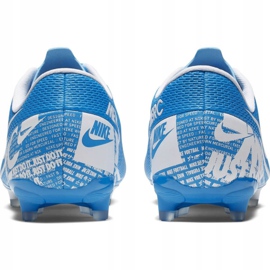 Pantofi de fotbal Nike Mercurial Vapor 13 Academy FG / MG Jr AT8123 414 albastru 4
