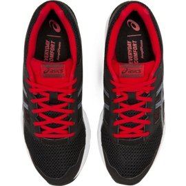 Pantofi Asics Gel Contend 5 M 1011A256 005 negru roșu 1