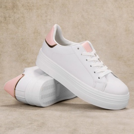 SHELOVET Pantofi sport la modă alb 1