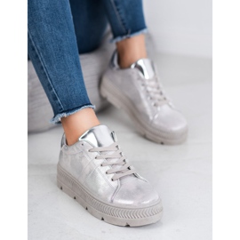 Bestelle Pantofi sport argintii gri 2