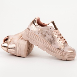 Bestelle Pantofi sport din aur roz galben 1