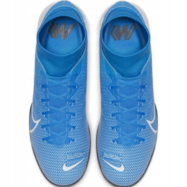 Pantofi de fotbal Nike Mercurial Superfly 7 Academy Ic M AT7975 414 albastru 1