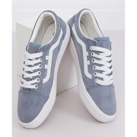 Adidași pentru femei albastru B70A ALBASTRU / ALB 1