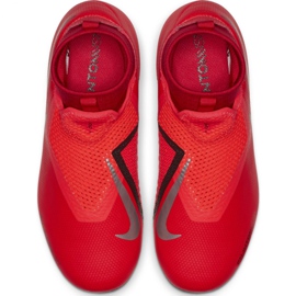 Pantofi de fotbal Nike Phantom Vsn Academy Df FG / MG Jr AO3287-600 roșu roșu 1 Pantofi de fotbal Nike Phantom Vsn Academy Df FG / MG Jr AO3287-600 roșu roșu 1