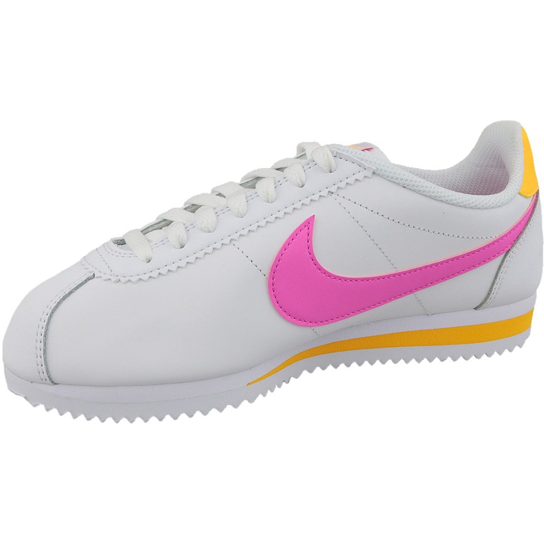 Pantofi Nike Classic Cortez Leather W 807471-112 alb 1