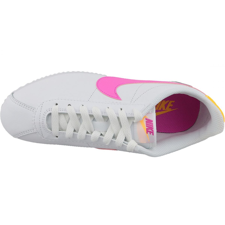 Pantofi Nike Classic Cortez Leather W 807471-112 alb 2