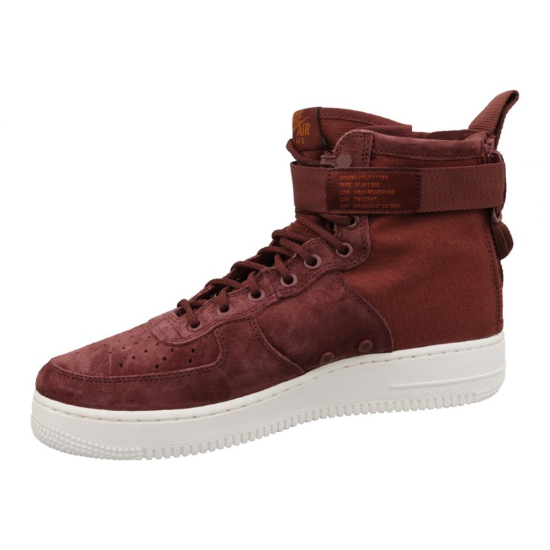 Pantofi Nike Air Force 1 Sf Mid M 917753-202 roșu 1