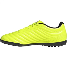 Pantofi de fotbal Adidas Copa 19.4 Tf M F35483 galben 2