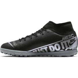 Pantofi de fotbal Nike Mercurial Superfly 7 Club Tf M AT7980-001 negru negru 2 Pantofi de fotbal Nike Mercurial Superfly 7 Club Tf M AT7980-001 negru negru 2