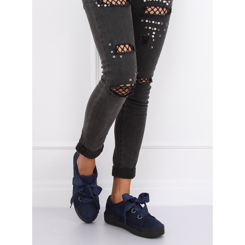 Adidași de dama albastru marin 1018 Albastru 1