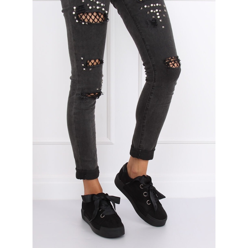 Adidași de damă negri 1018 Negri negru 1