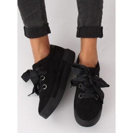 Adidași de damă negri 1018 Negri negru 2